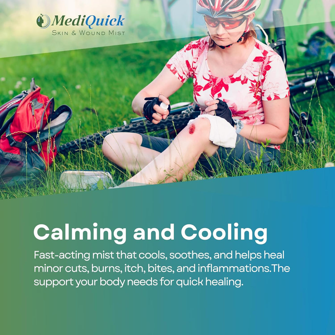 MediQuick Skin & Wound Repair Mist (4oz) First-Aid Spray