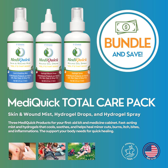 Medical First-Aid Disinfecting & Burn Relief Sprays and Gels ...