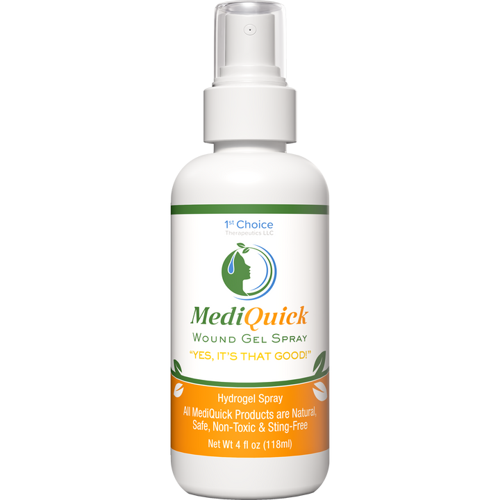 MediQuick Gel Spray (4oz) First-Aid Spray